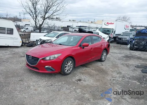 2016 Mazda Mazda3 z USA, uszkodzony, nr VIN JM1BM1U71G1340420